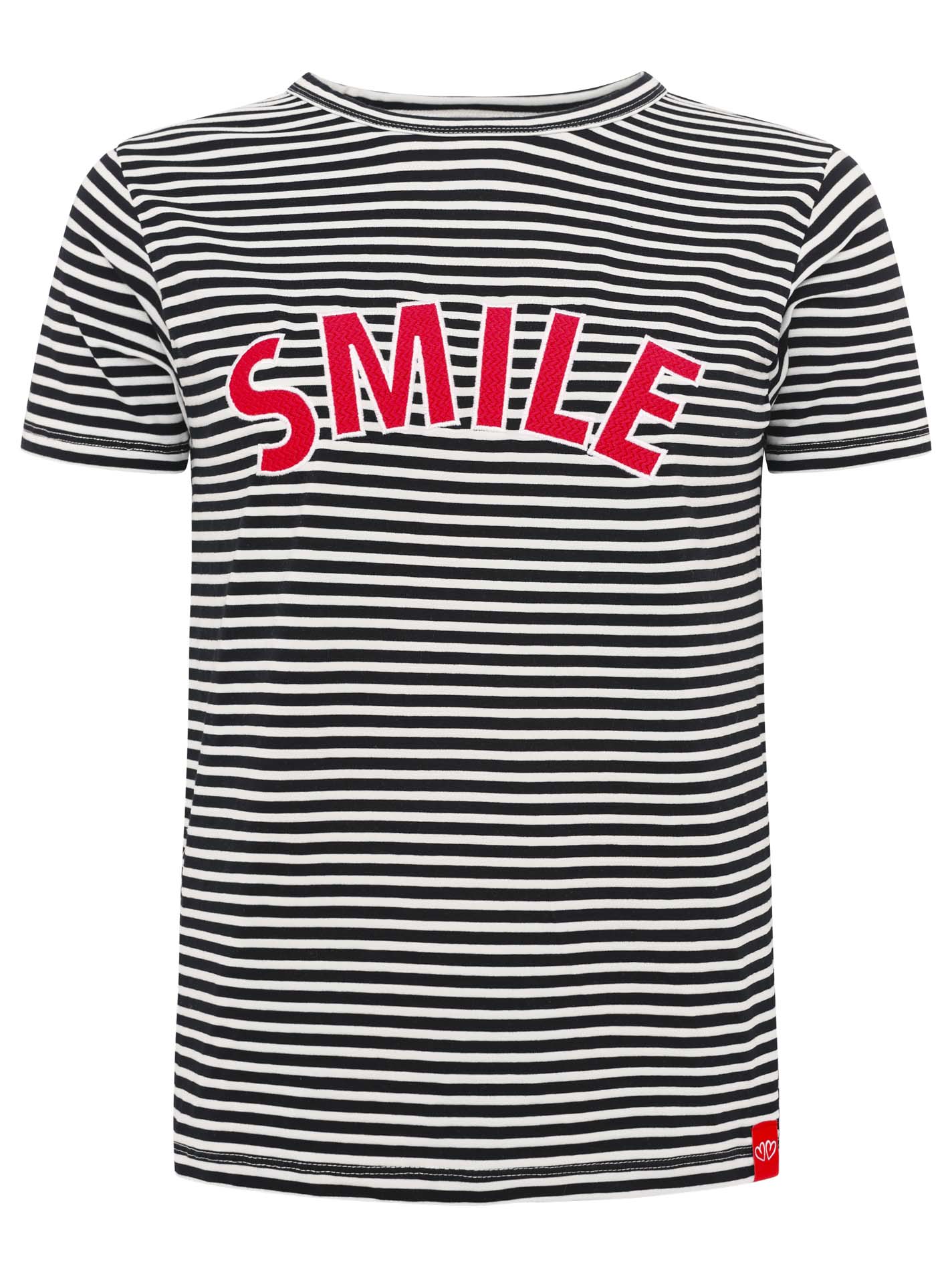 Shirt BW "Streifen & Smile"