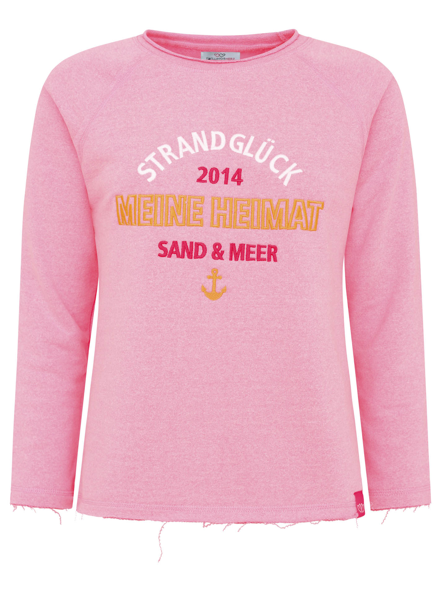 Longsleeve Sweatshirt BW "Strandglück"