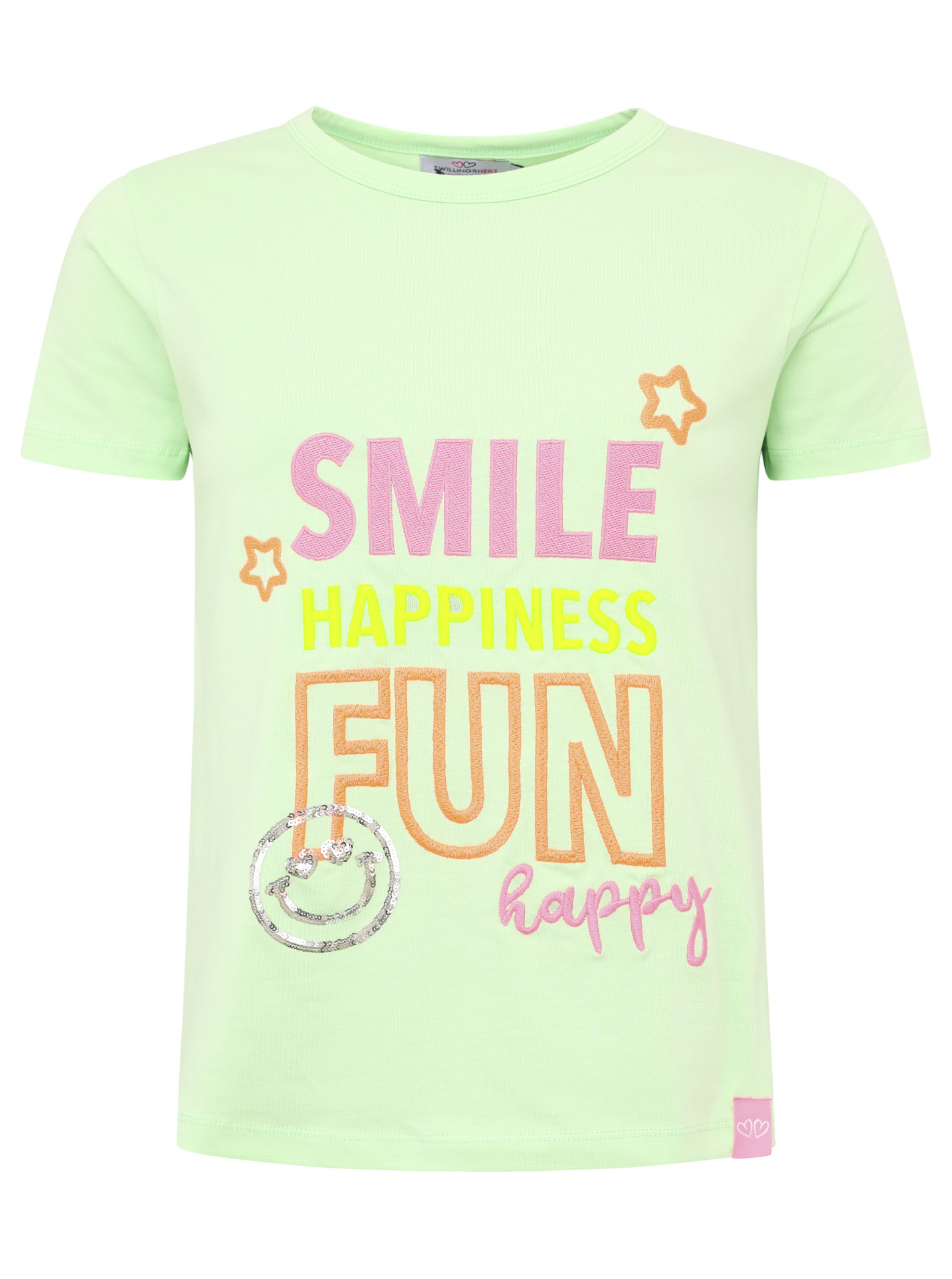 Shirt BW "Smile Happiness Fun"