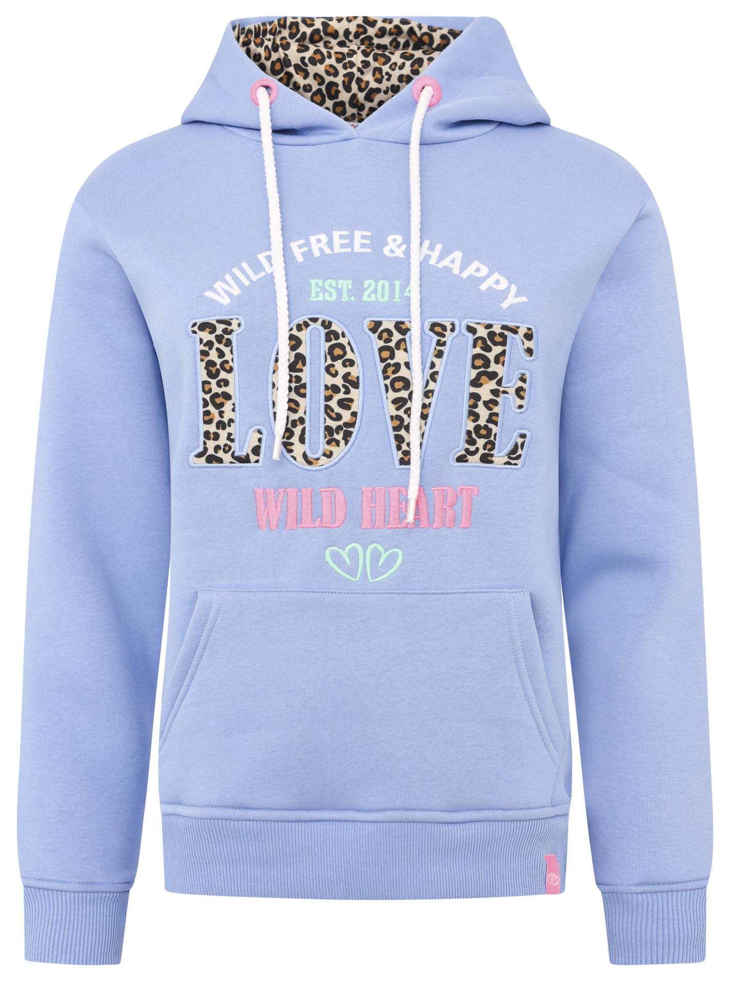 Hoodie BW "Wild Love"