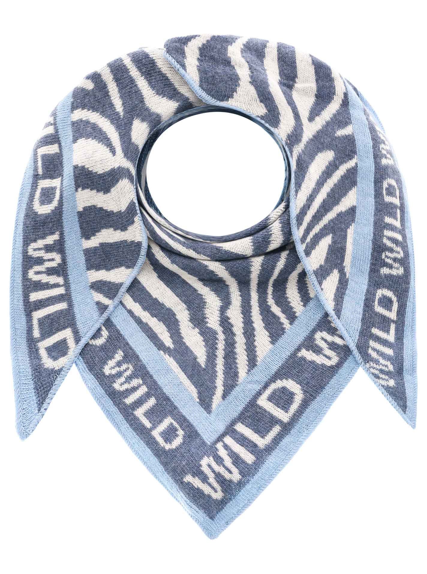 Dreieckstuch Cashmere "Zebra Wild"