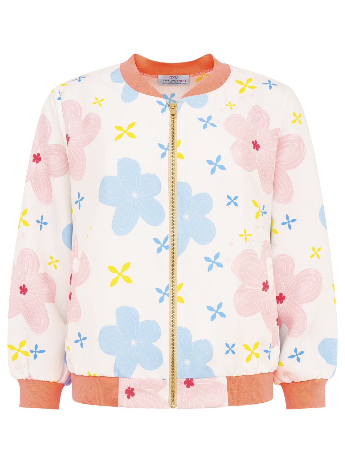 Blouson "Summer Neon Flower"