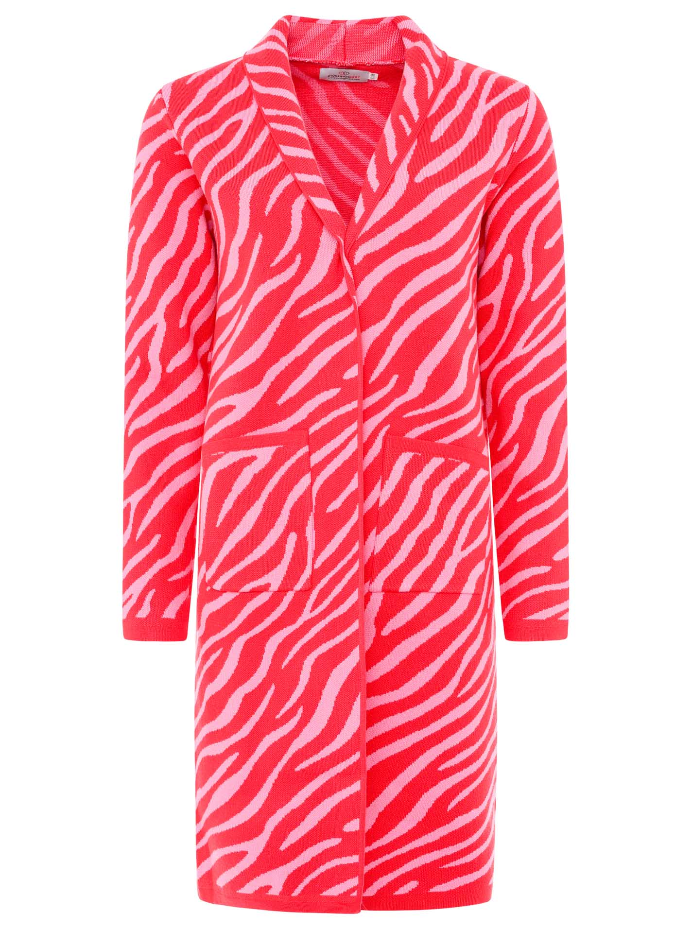 Cardigan Schalkragen "Zebra"