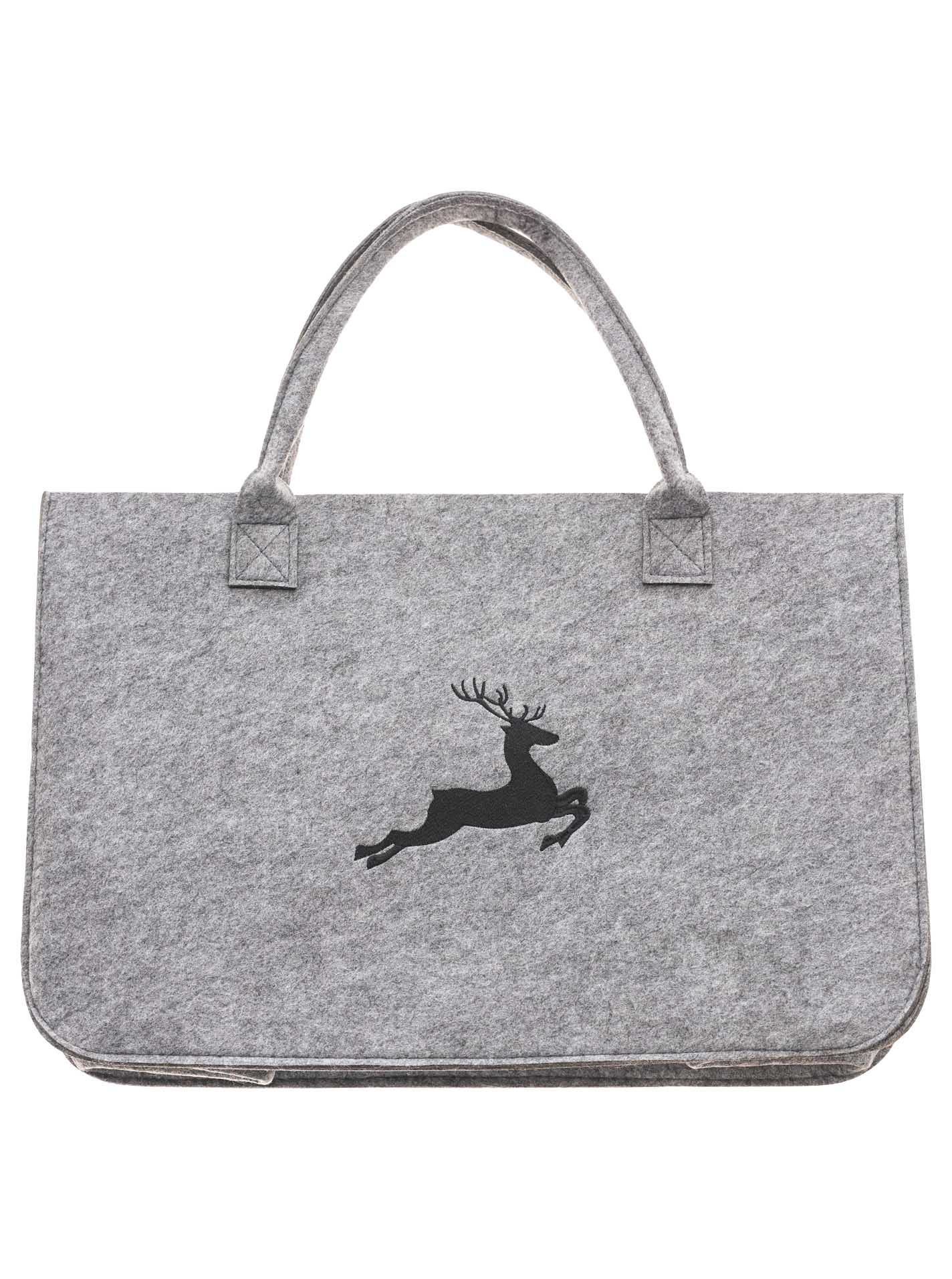 Filz Shopper "Hirsch"