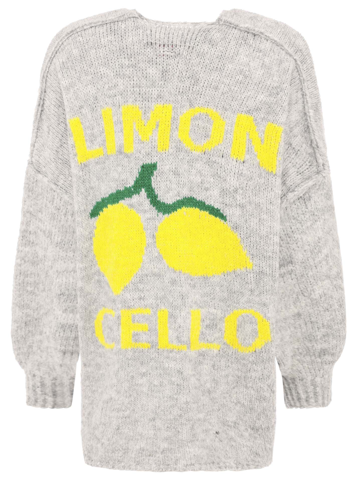 Cardigan Wolle Mix "Limon"