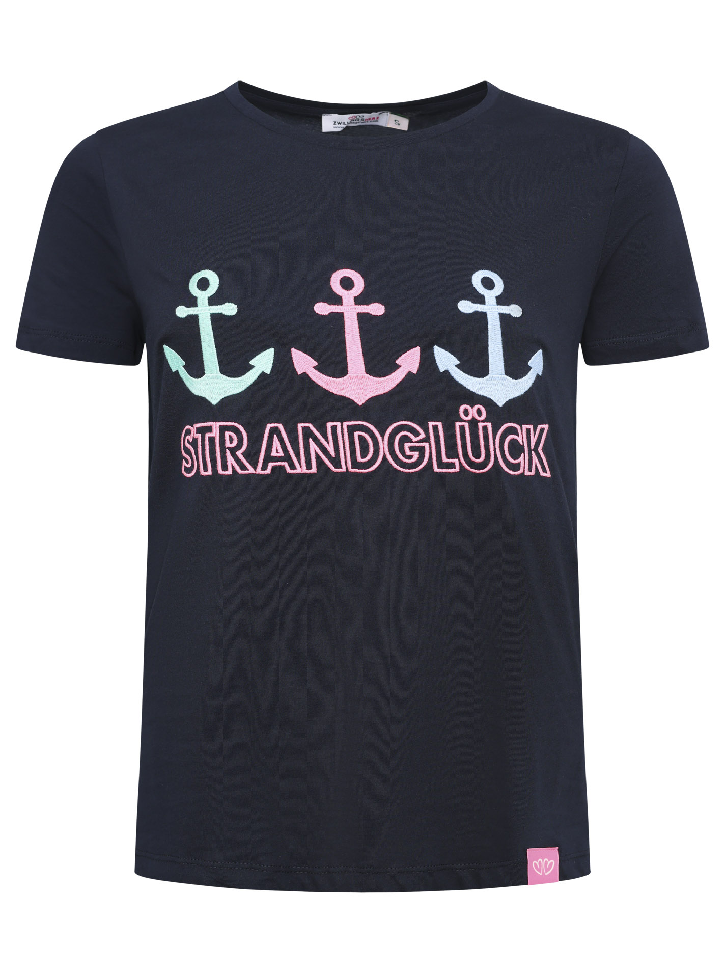 Shirt BW "Strandglück"