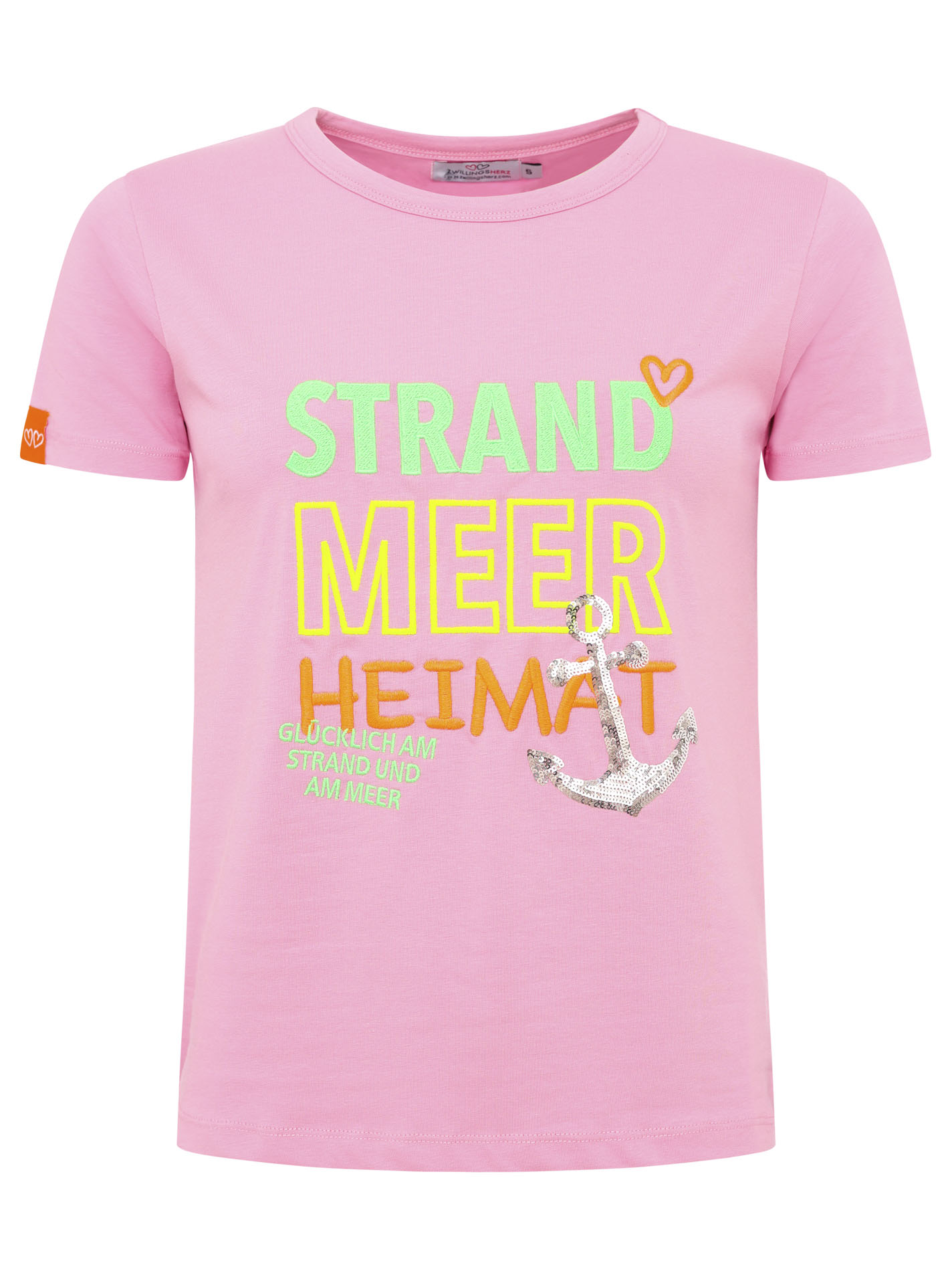 Shirt BW "Strand Meer Heimat"