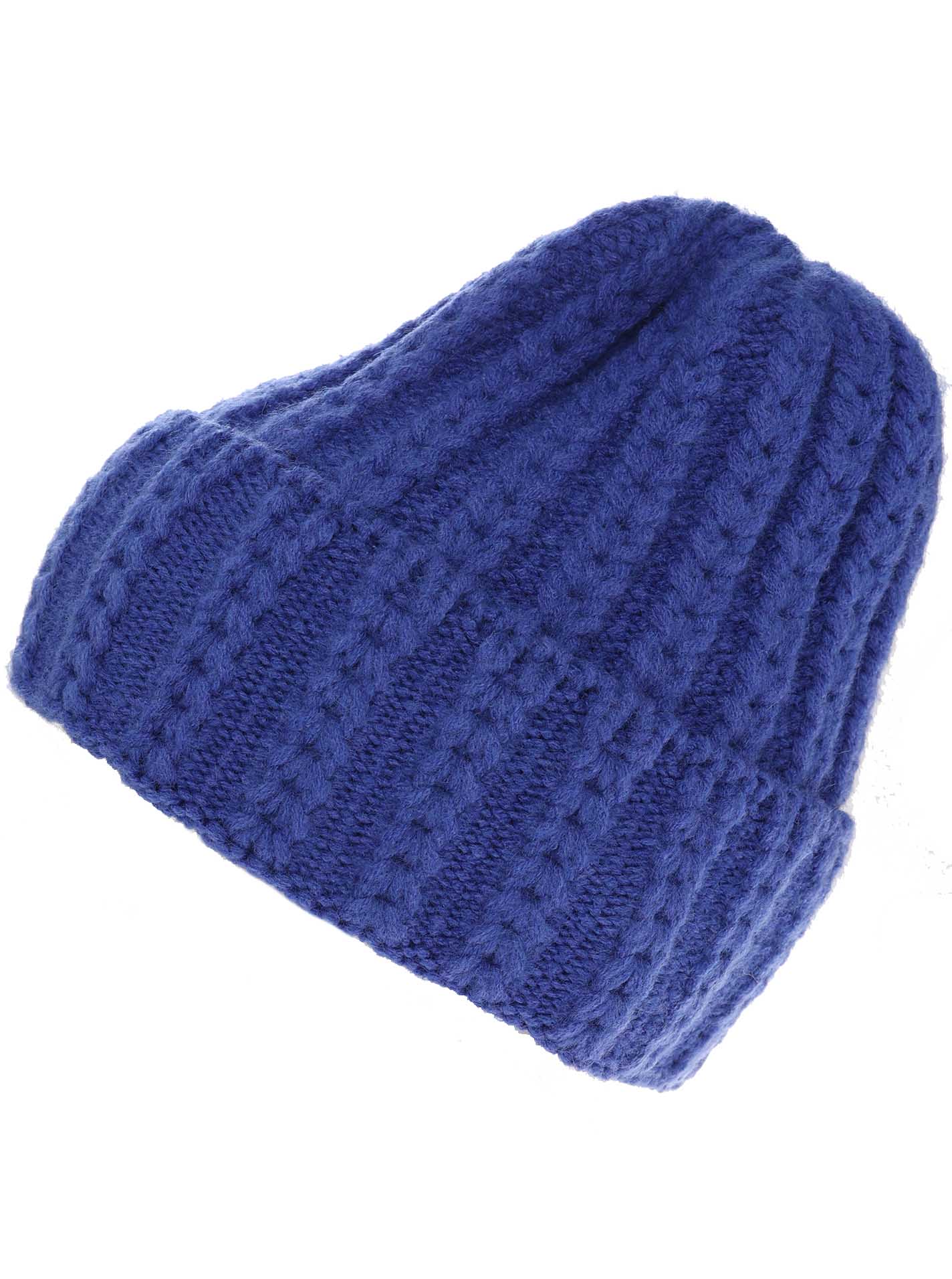 Strickmütze Rippe "Uni"