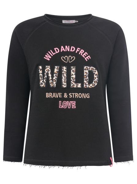 Longsleeve Sweatshirt "Wild and Free"