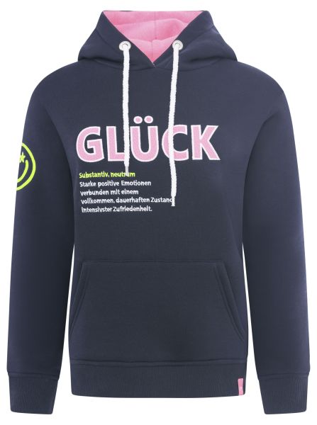 Hoodie BW "Glück"