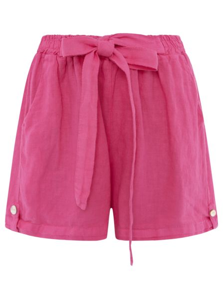 Shorts Leinen "Schleife"