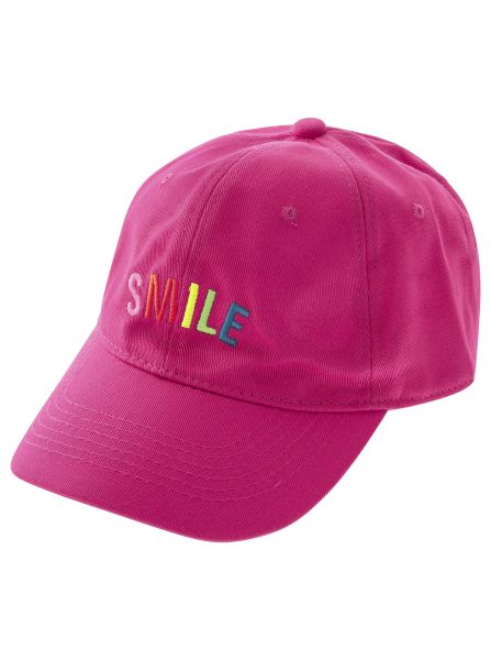 Cap BW Stickerei "Smile"