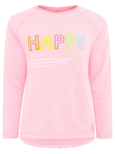 Longsleeve Sweatshirt "Happy"