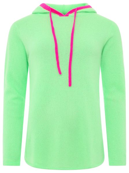 100% Cashmere Hoodie "Neon Kante"