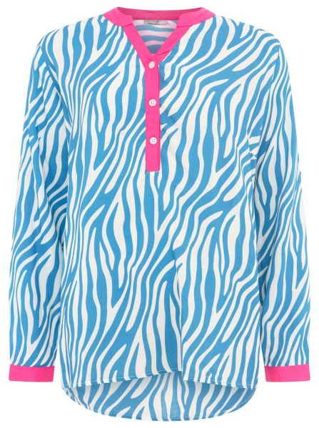 Bluse Viskose "Classic Zebra"