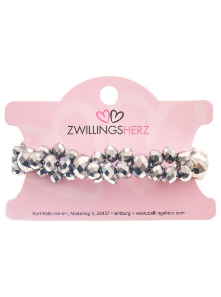 Armband 10er Set "Glitzersteine"