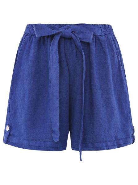 Shorts Leinen "Schleife"