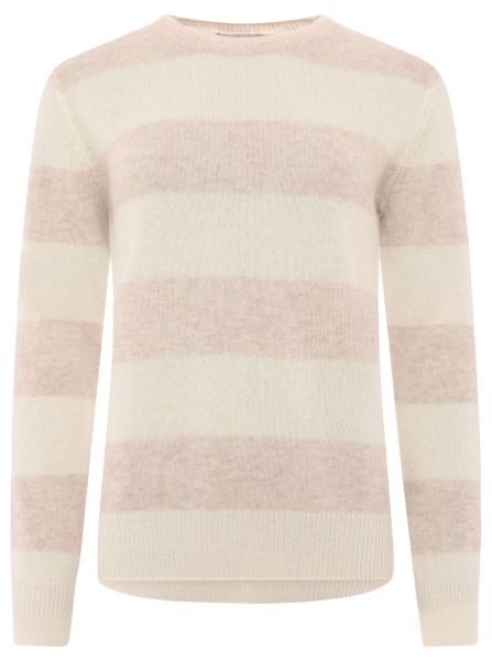 100% Cashmere Blogger Pullover "Streifen"