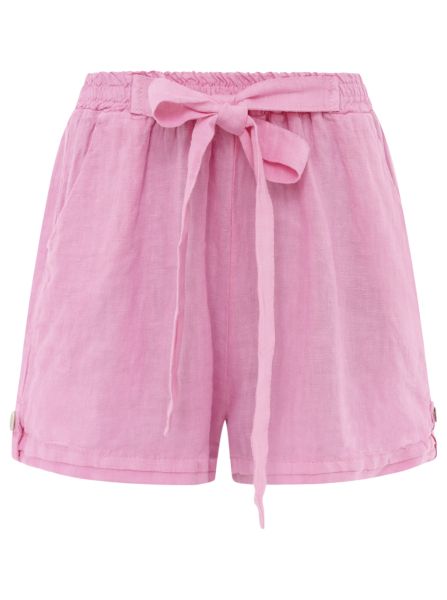 Shorts Leinen "Schleife"