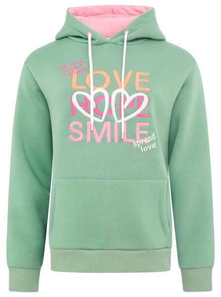 Hoodie BW "Love Hope Smile"