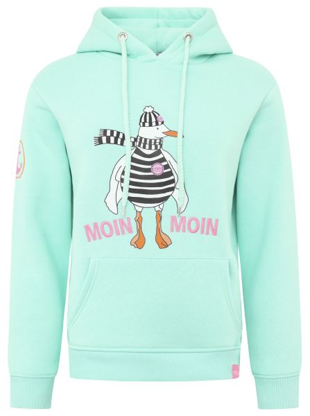 Hoodie BW "Moin Moin Möwe"