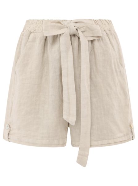 Shorts Leinen "Schleife"