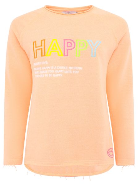 Longsleeve Sweatshirt "Happy"