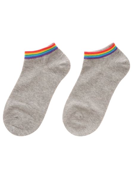 Socken 10er Set "Füßlinge Streifen"