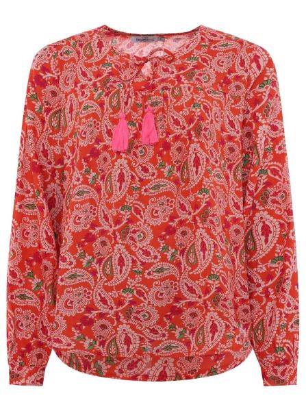 Bluse Viskose "Paisley Traum"