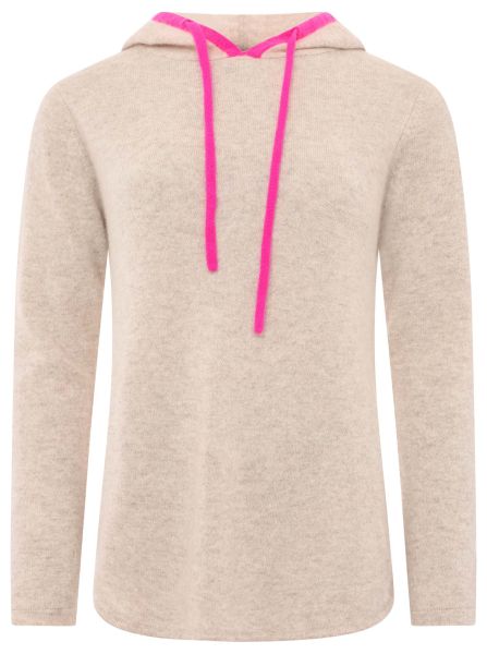 100% Cashmere Hoodie "Neon Kante"