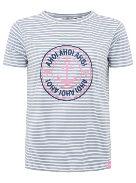 Shirt BW "Streifen & Ahoi"