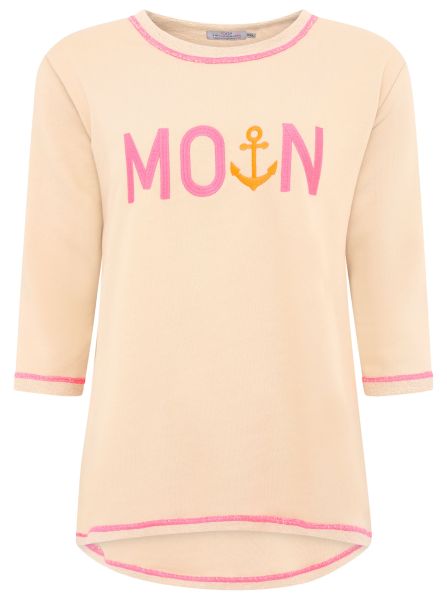 Sweatshirt 3/4 Arm "Moin"