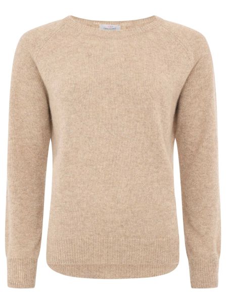 100% Cashmere Pullover Rundhals "Blogger & Spring"