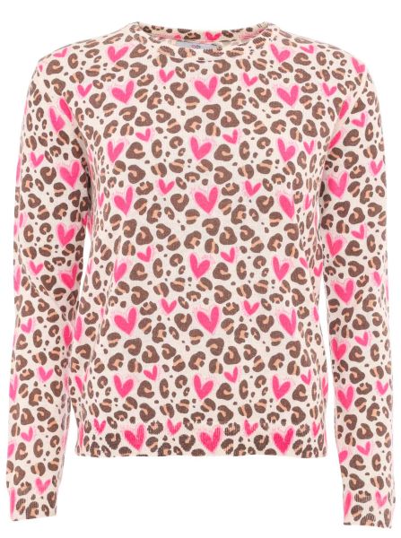 Pullover Wolle "Wild Love Hearts"