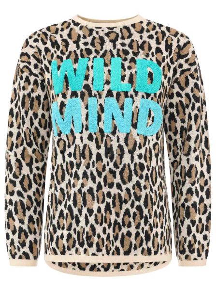 Strick Pullover "Leo Wild Mind"