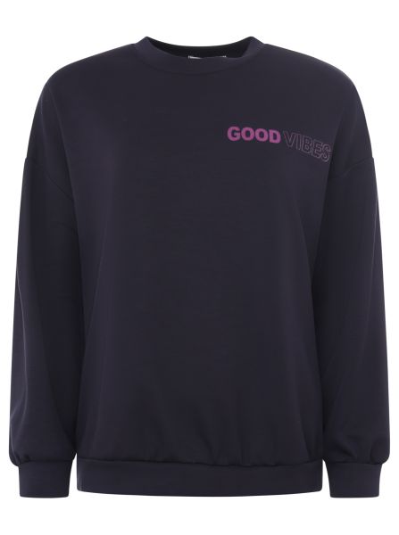 Pullover BW "Good Vibes Smile"