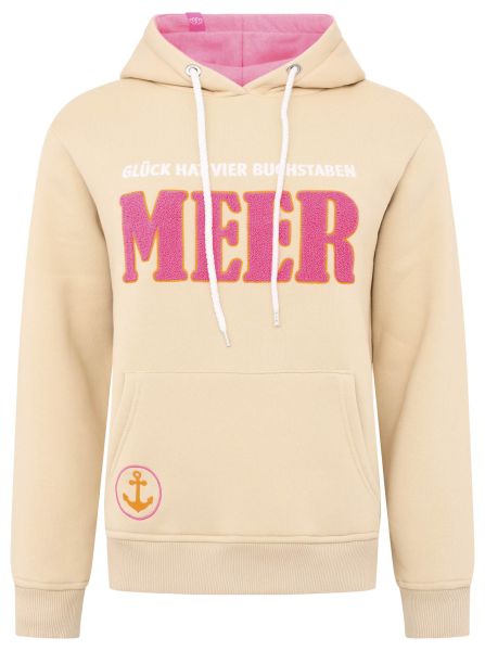 Hoodie BW "Buchstaben MEER"