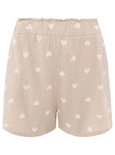 Musselin Shorts "Herz"