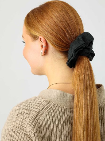 Scrunchie 10er Set "Gekreppt"