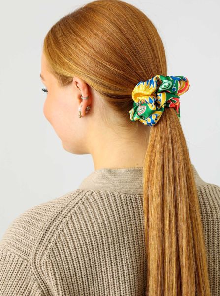 Scrunchie 10er Set "Muster-Mix"