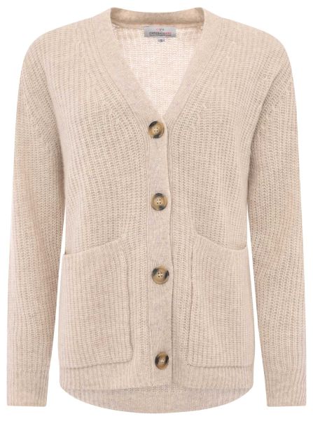 100% Cashmere Cardigan "Rippe"